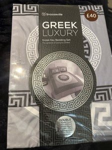 Snoozeville IDA Greek Duvet Set - Washington Vapes Wholesale