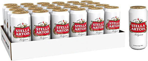 Stella Artois Cans 440ml - (Pack of 24) - Washington Vapes Wholesale