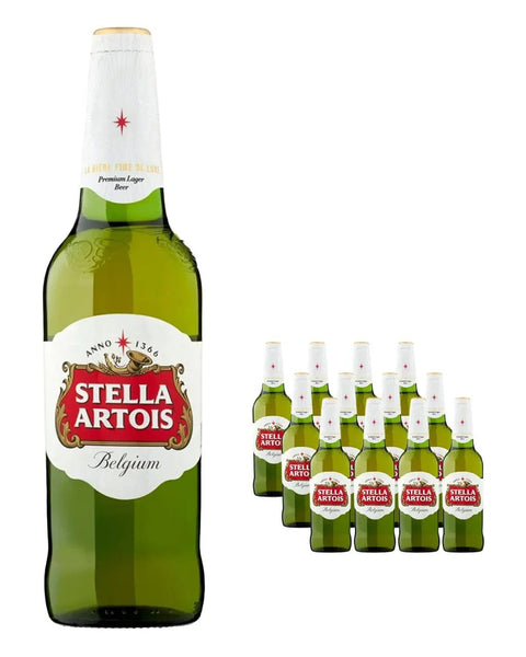 Stella Artois Premium Lager 660ml Bottle - (12 Pack) - Washington Vapes Wholesale