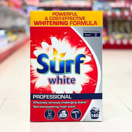 Surf Professional Washing Powder White 130 Washes 8.45kg - Washington Vapes Wholesale