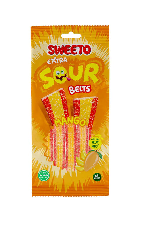 Sweeto 75g Extrasour Range - (Pack of 12) - Washington Vapes Wholesale