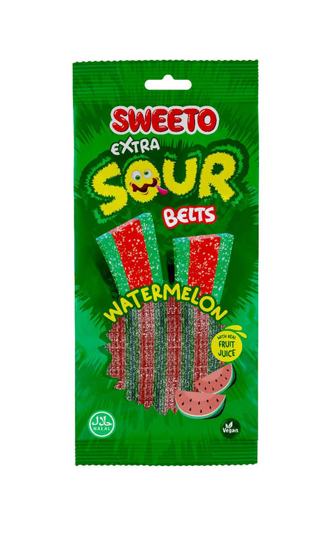 Sweeto 75g Extrasour Range - (Pack of 12) - Washington Vapes Wholesale