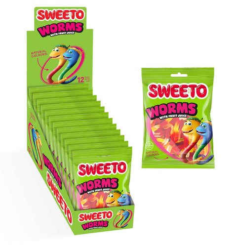 Sweeto 80g Jelly Bags - (Pack of 12) - Washington Vapes Wholesale
