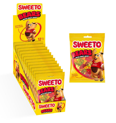 Sweeto 80g Jelly Bags - (Pack of 12) - Washington Vapes Wholesale