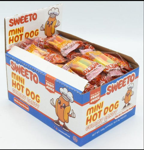 Sweeto Hot Dog 9g - (Pack of 60) - Washington Vapes Wholesale