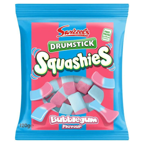 Swizzels Originals Drumstick Squashies Bubblegum 120g - (Pack of 12) - Washington Vapes Wholesale