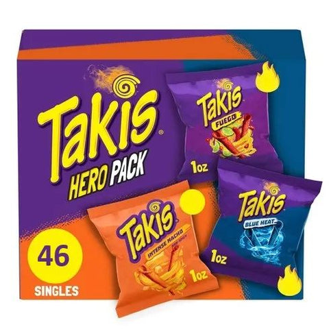 Takis Hero Pack 10 OZ - (Case of 46) - Washington Vapes Wholesale