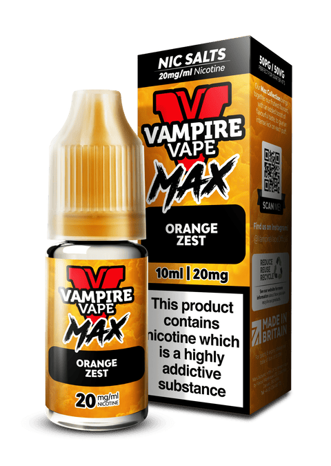 Vampire Vape Max Nic Salts - (Pack of 5) - Washington Vapes Wholesale