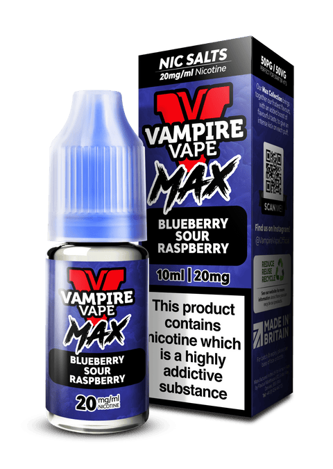 Vampire Vape Max Nic Salts - (Pack of 5) - Washington Vapes Wholesale