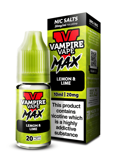 Vampire Vape Max Nic Salts - (Pack of 5) - Washington Vapes Wholesale