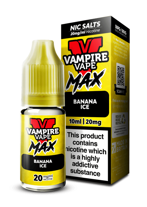 Vampire Vape Max Nic Salts - (Pack of 5) - Washington Vapes Wholesale