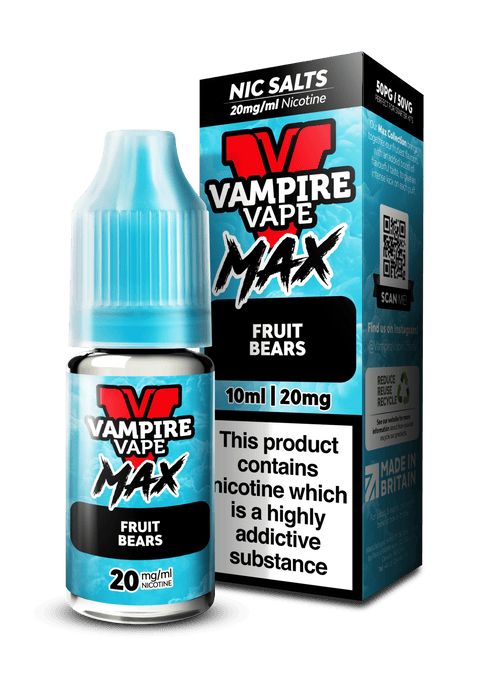 Vampire Vape Max Nic Salts - (Pack of 5) - Washington Vapes Wholesale
