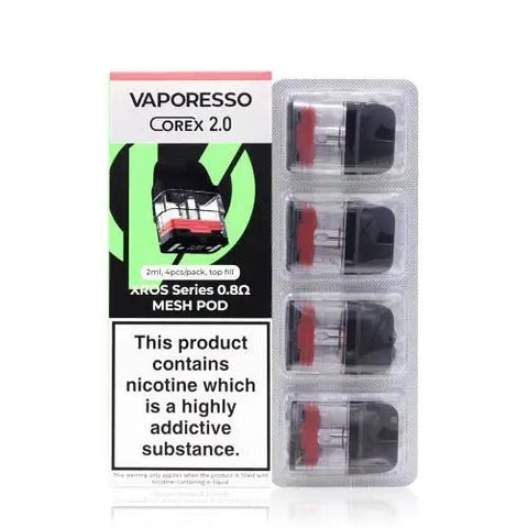 Vaporesso Corex 2.0 Mesh Replacement Pod - (Pack of 4) - Washington Vapes Wholesale