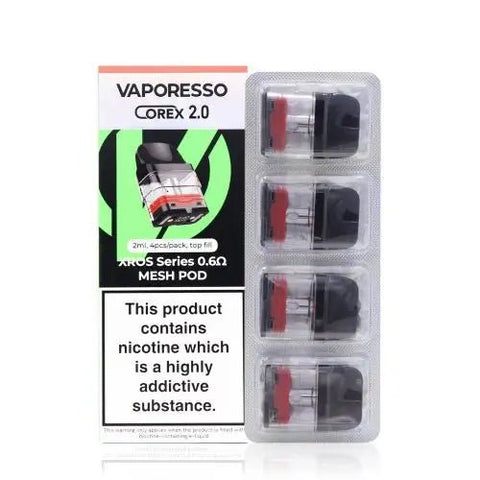 Vaporesso Corex 2.0 Mesh Replacement Pod - (Pack of 4) - Washington Vapes Wholesale
