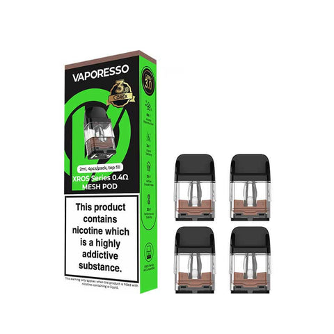 Vaporesso Corex 3.0 Mesh Replacement Pod - (Pack of 4) - Washington Vapes Wholesale