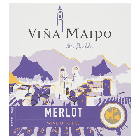 Viña Maipo Merlot 2.25L Box Wine (Pack of 4) - Washington Vapes Wholesale