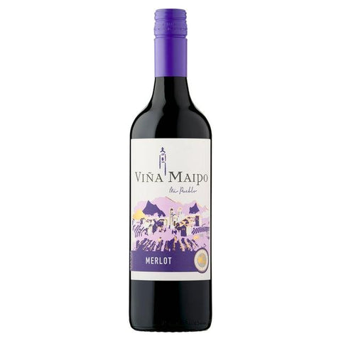 Viña Maipo Merlot 2.25L Box Wine (Pack of 4) - Washington Vapes Wholesale