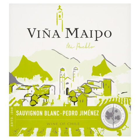 Viña Maipo Sauvignon Blanc Box Wine (Pack of 4) - Washington Vapes Wholesale