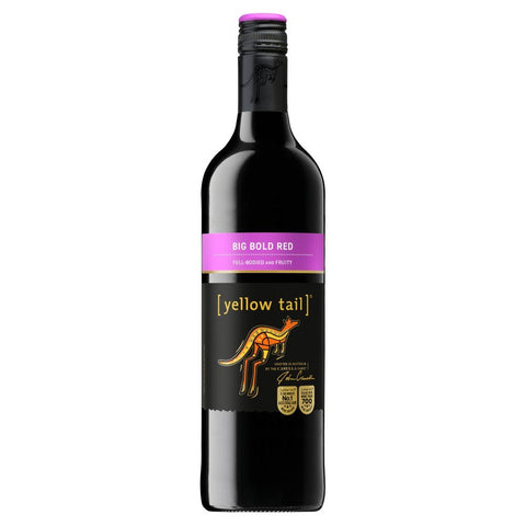 Yellow Tail Big Bold Red Wine 75cl - (Pack of 6) - Washington Vapes Wholesale