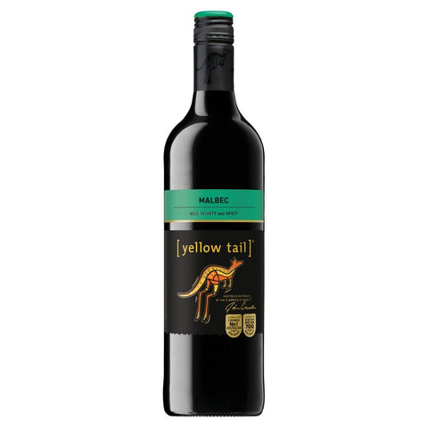 Yellow Tail Malbec Wine 75cl - (Pack of 6) - Washington Vapes Wholesale