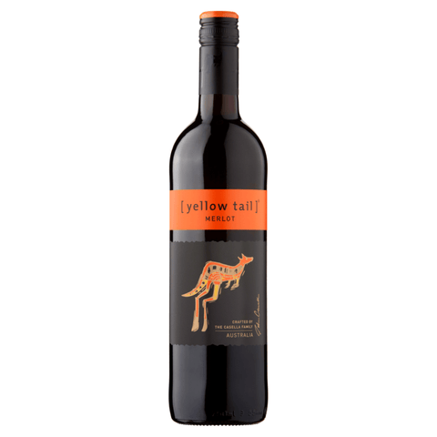 Yellow Tail Merlot Red Wine 75cl - (6 Pack) - Washington Vapes Wholesale