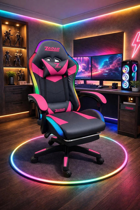Zadar RGB Led Gaming Chair - Washington Vapes Wholesale