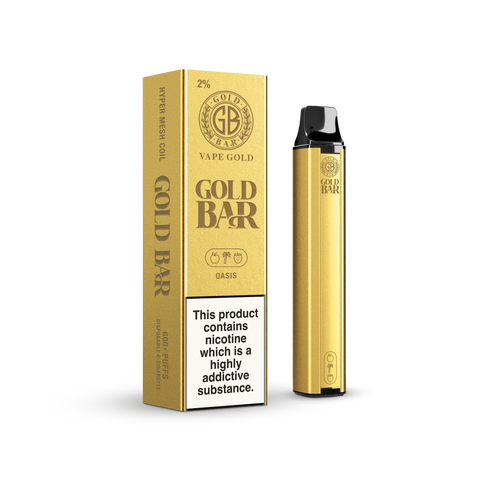 Gold Bar 600 Disposable Vape Pod - (Box of 10)