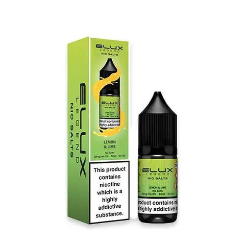 Elux Legend Nic Salts -(Box of 10) - Washington Vapes Wholesale