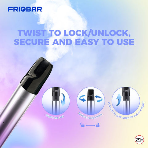 Friobar CM3000 Kit With 5 Flavours - (Pack of 1) - Washington Vapes Wholesale