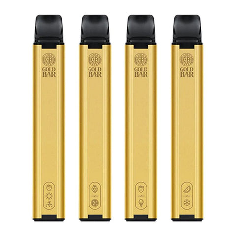 Gold Bar 600 Disposable Vape Pod (Box of 10) - washingtonvapeswholesale