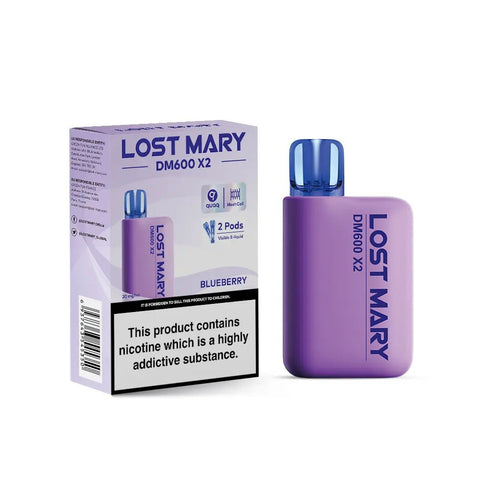 Lost Mary DM600 x2 Disposable Vape Kit-( Box of 5) - Washington Vapes Wholesale