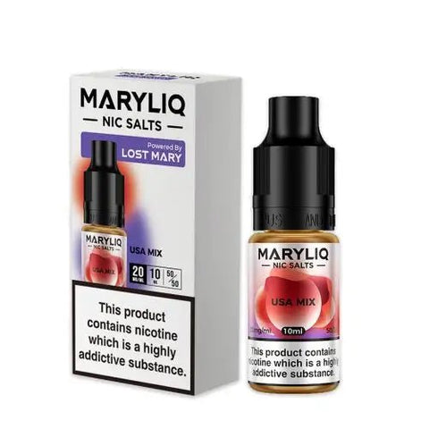 Lost Mary Maryliq Nicsalts - (Box of 10)- 12.00+VAT - Washington Vapes Wholesale
