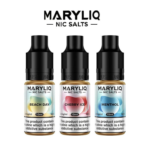 Lost Mary Maryliq Nicsalts - (Box of 10)- 12.00+VAT - Washington Vapes Wholesale