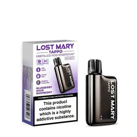 Lost Mary Tappo Pod Kit - (Box of 10) - Washington Vapes Wholesale