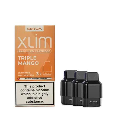 Oxva Prefilled Pods - (Pack of 3) - 6.00+VAT - Washington Vapes Wholesale