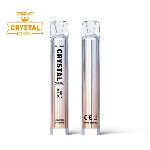 Ske Crystal Original Disposable Vape 20mg 600 Puffs Pack of 10 - washingtonvapeswholesale