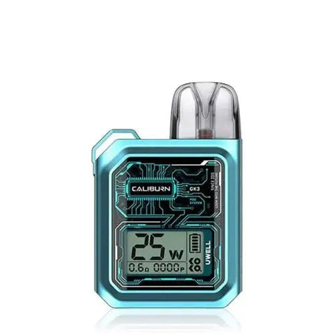 UWell Caliburn GK3 Pod Kit Vape - Washington Vapes Wholesale
